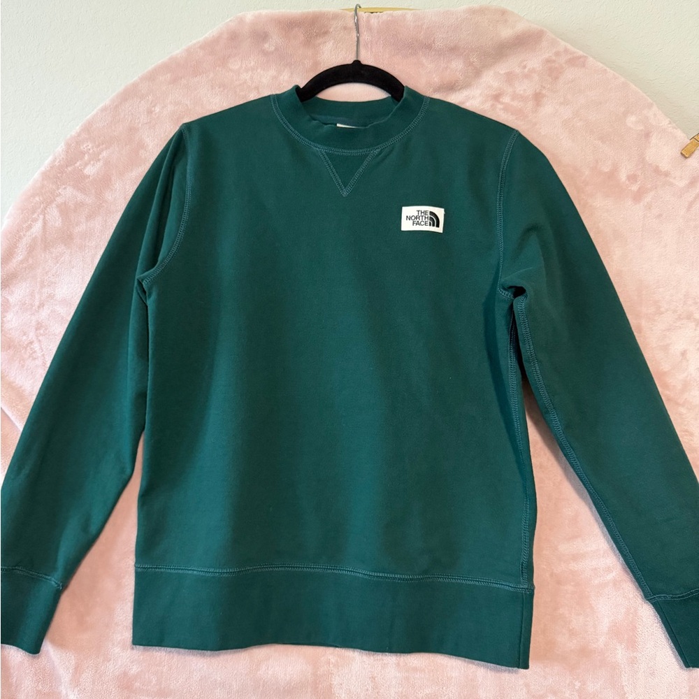 The North Face Men's Teal Crewneck Sweater